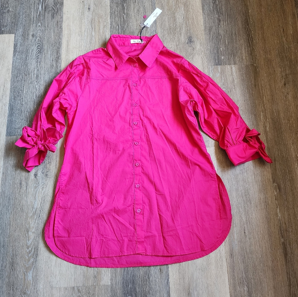 NWT DAY+MOON POPLIN SHIRT